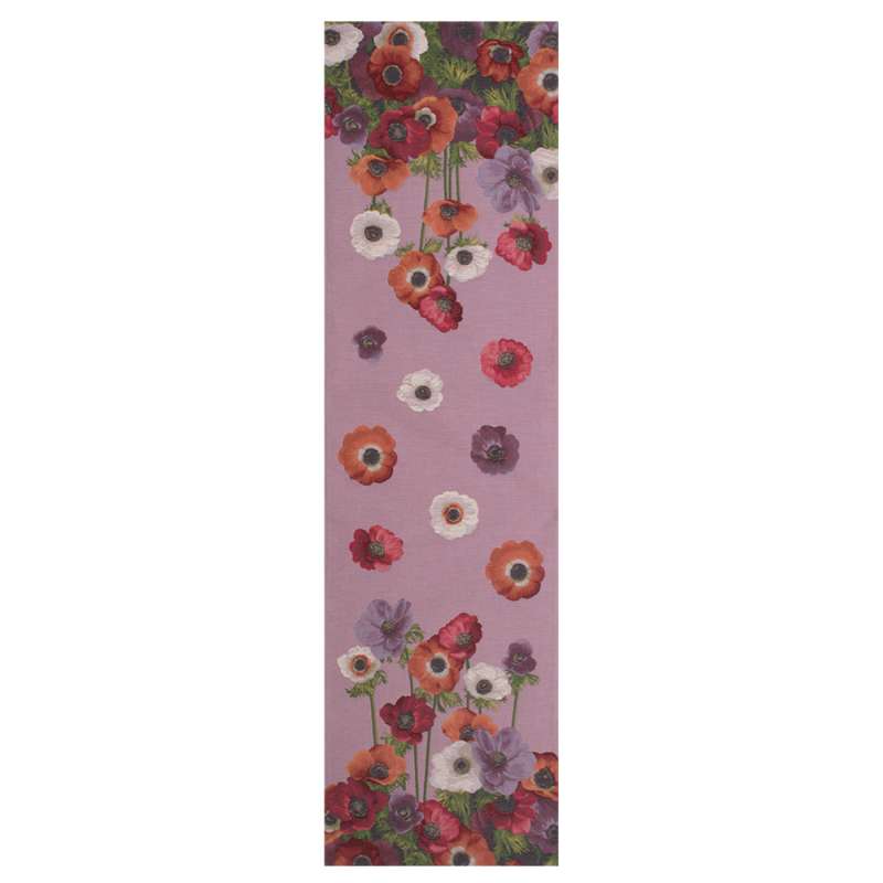 Anemones Pink Tapestry Table Linen