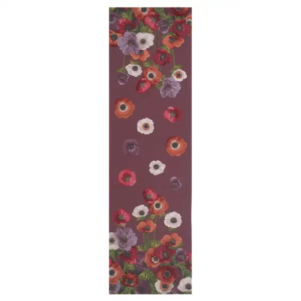 Anemones Purple  French Table Mat