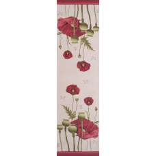 Poppy White  Tapestry Table Linen