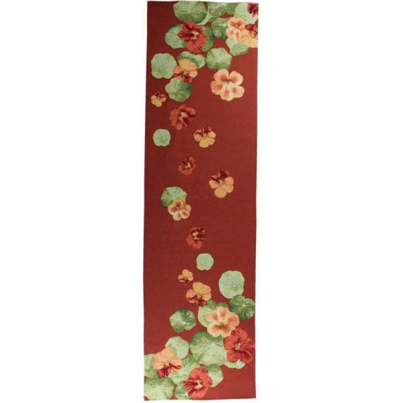Nasturtium Red Tapestry Table Linen