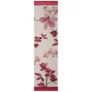 Pink Orchids White  French Table Mat