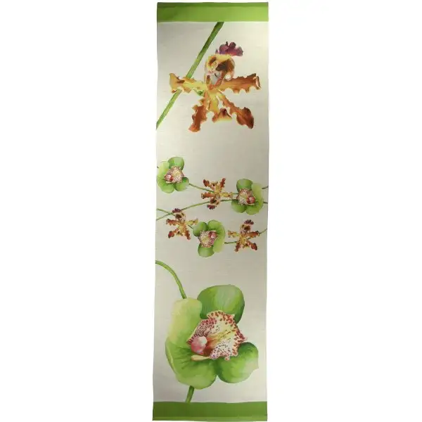 Orchids White  Decorative Table Mat