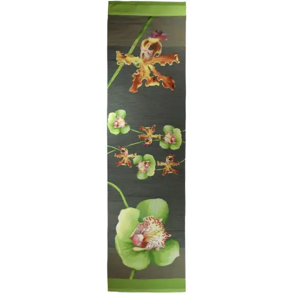 Orchids Gray  Decorative Table Mat