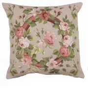 Bunch Of Flowers I Cushion - 19 in. x 19 in. Cotton by Charlotte Home Furnishings