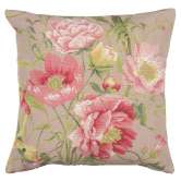 Peonies 2 French Tapestry Cushion