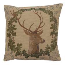 ABC Stag Decorative Tapestry Pillow