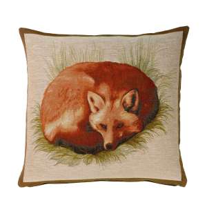 Fox  Decorative Tapestry Pillow