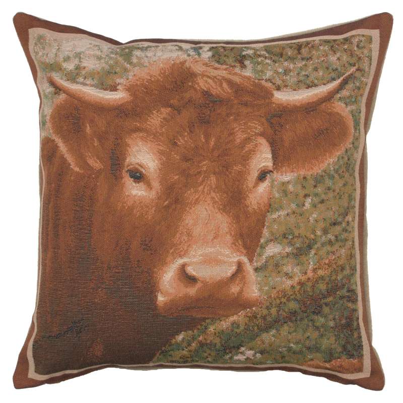 Charolais French Tapestry Cushion