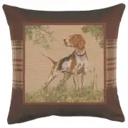 Dog Pointer French Couch Cushion