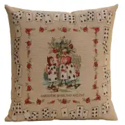 The Gardeners Alice In Wonderland Cushion