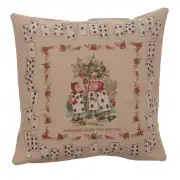 The Gardeners Alice In Wonderland French Couch Cushion
