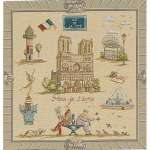 Paris Notre Dame European Cushion Cover