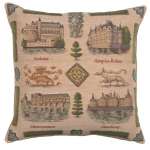 Loire's castle European Cushion Cover