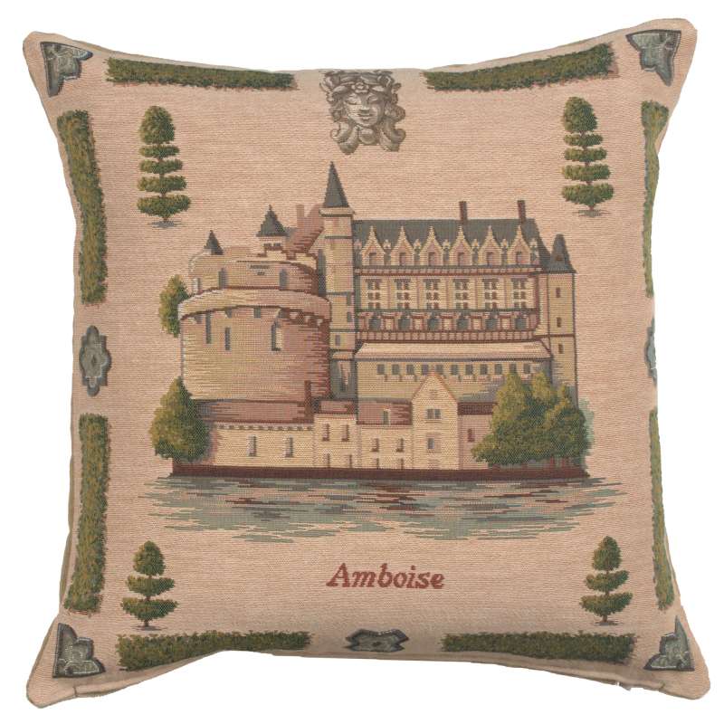 Amboise Decorative Tapestry Pillow