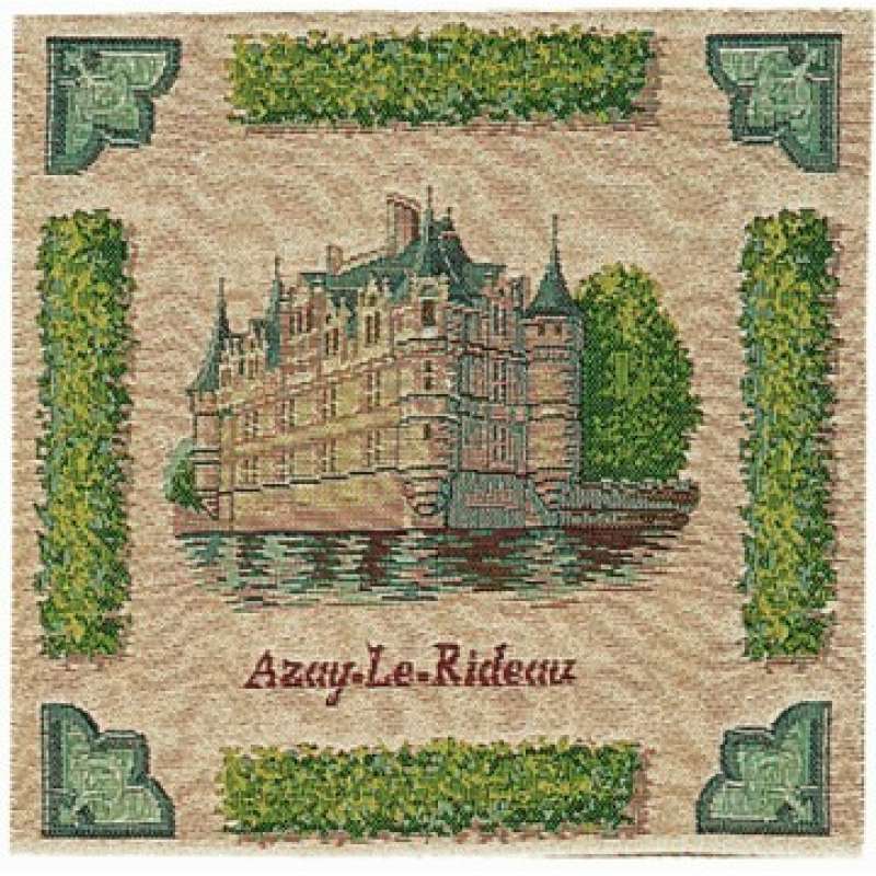 Azay Le Rideau French Tapestry Cushion