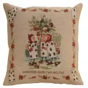 The Garden Alice In Wonderland Cushion