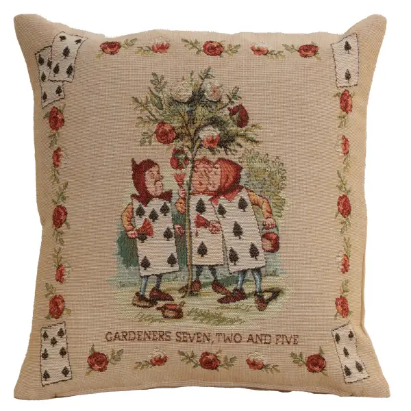 The Garden Alice In Wonderland Cushion