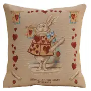 Heart Rabbit Alice In Wonderland I Cushion