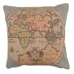 Map of Europe Asia and Africa European Cushion Cover
