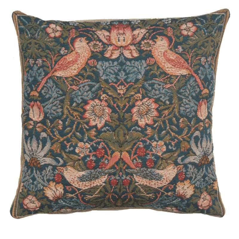 Cushion Birds Face to Face French Tapestry Cushion