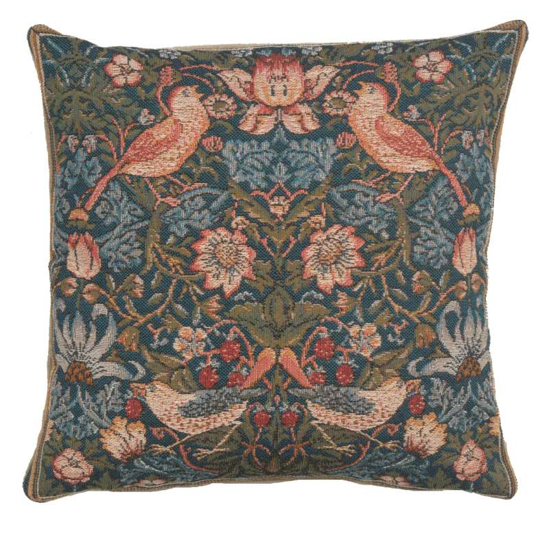 Cushion Birds Face to Face French Tapestry Cushion