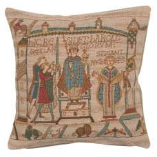 Bayeux Cathedral Decorative Tapestry Pillow