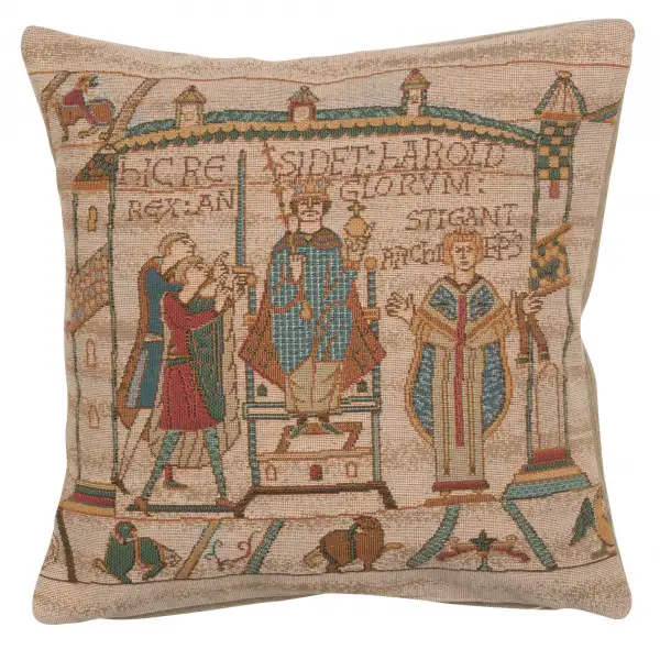 Bayeux Cathedral French Couch Cushion