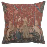 The Taste I Small Cushion - 14 in. x 14 in. Cotton by Charlotte Home Furnishings