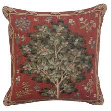 Medieval Oak French Tapestry Cushion