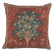 Orange Tree Small French Couch Cushion