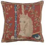 The Unicorn III Cushion - 14 in. x 14 in. Cotton by Charlotte Home Furnishings