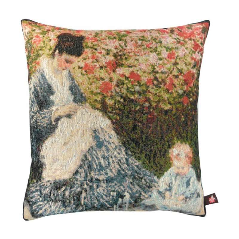 Camille et lenfant French Tapestry Cushion