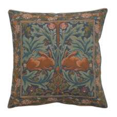 Brother Rabbit I Decorative Tapestry Pillow