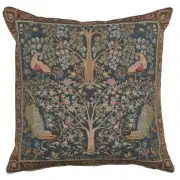 Tree In Blue Cushion