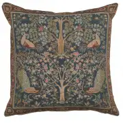 Tree In Blue Cushion