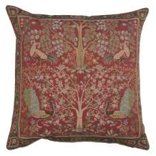 Tree In Red 1 European Cushion Cover