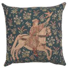 The Rider 1 Decorative Tapestry Pillow