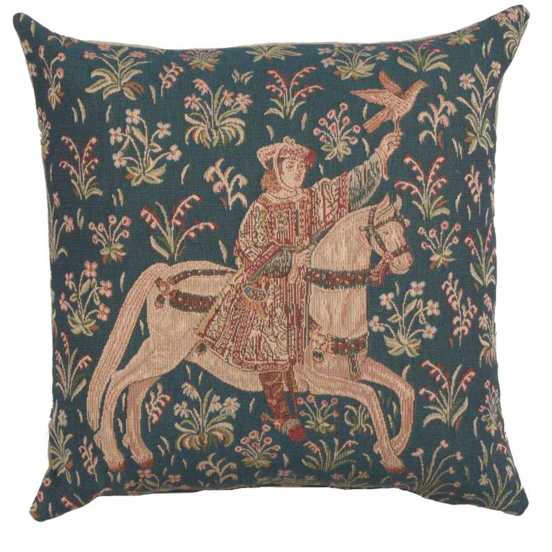The Rider 1 Decorative Tapestry Pillow