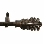 Fancy Feather Antique Black Small