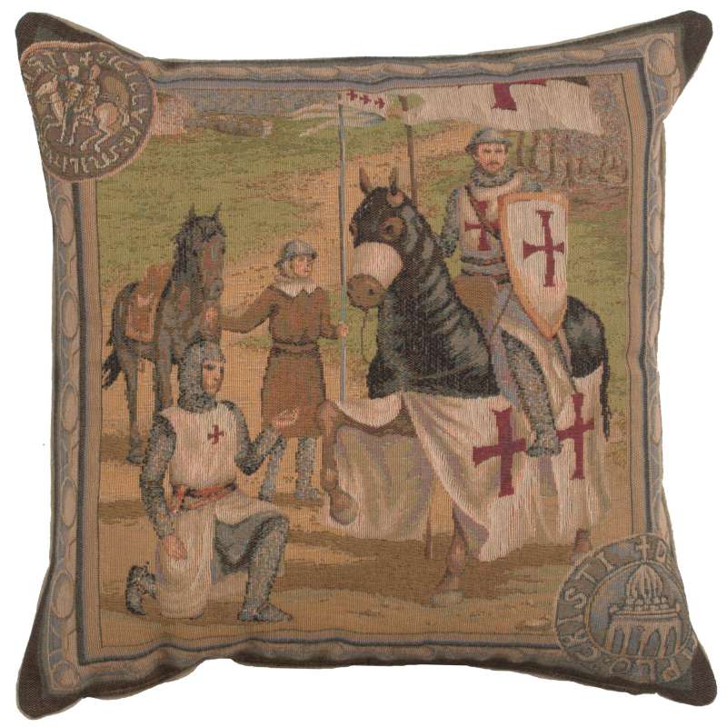 Templar's 1 Decorative Tapestry Pillow