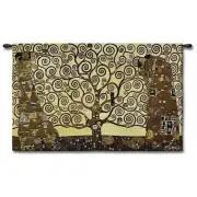 Stoclet Frieze Tree of Life Large Wall Tapestry