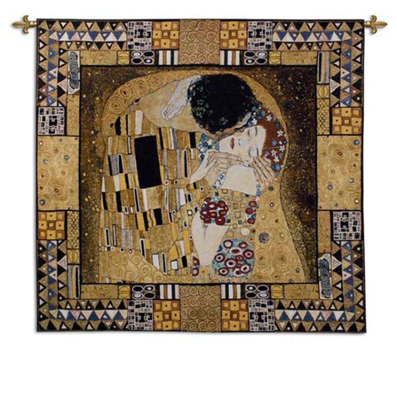 Kiss Captured I Tapestry Wall Art