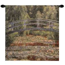 Giverny Bridge Tapestry Wall Art