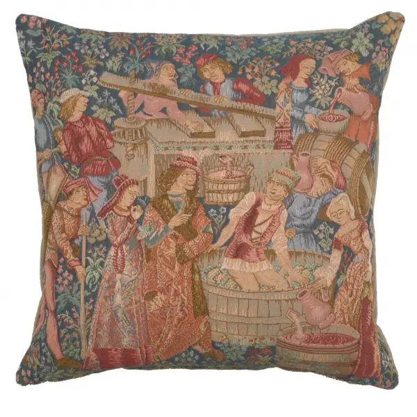 The Wine Press French Couch Cushion