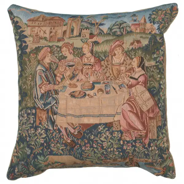 The Feast I French Couch Cushion