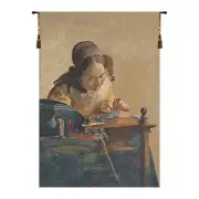 The Lacemaker Belgian Tapestry Wall Hanging