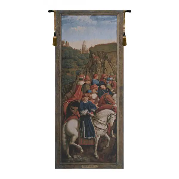 Just Judges I Belgian Tapestry Wall Hanging