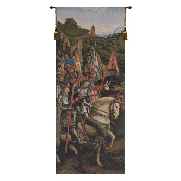 Knights Of Christ Belgian Wall Tapestry