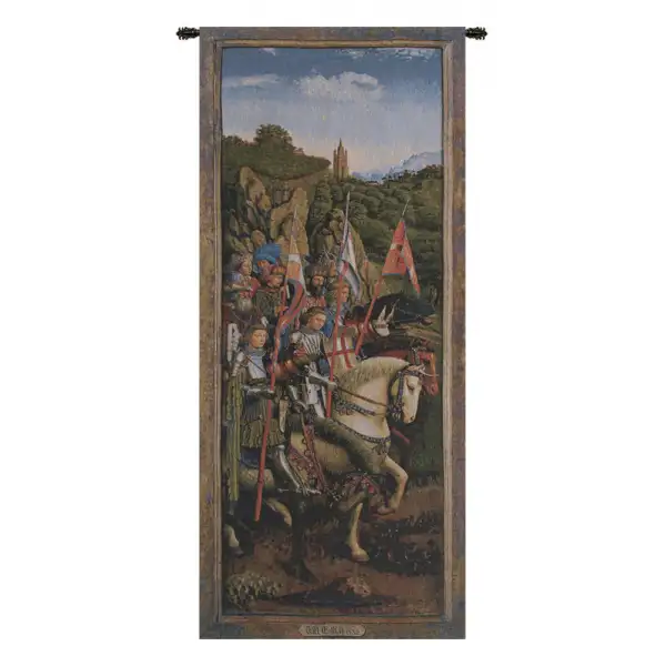 Knights of Christ I Belgian Tapestry Wall Hanging