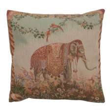 Elephant I French Tapestry Cushion